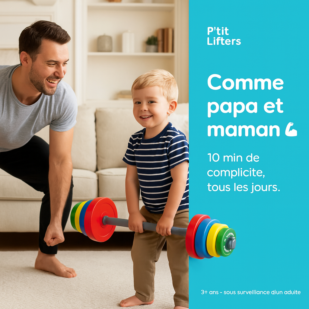 P'tit Lifters Ensemble d’haltères jouets