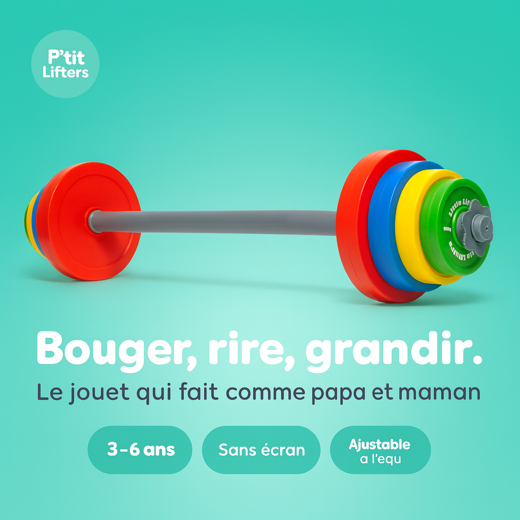 P'tit Lifters Ensemble d’haltères jouets
